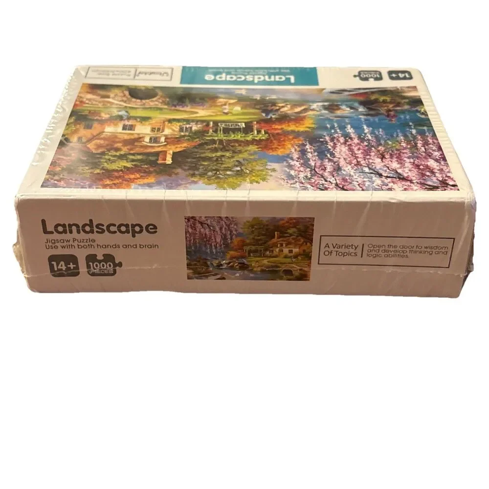 Sealed Landscape Mini Jigsaw Puzzle 1000 Pieces 420x300mm Ages 14+